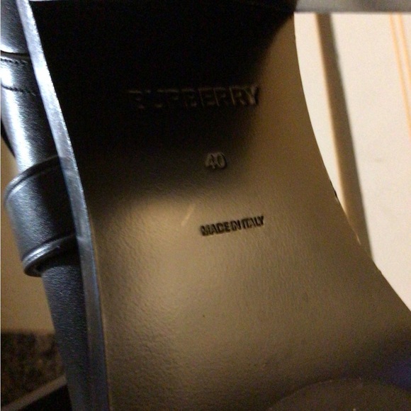 Burberry Pryle Logo TB, 40, Heeled Ankle Boot - Picture 10 of 13